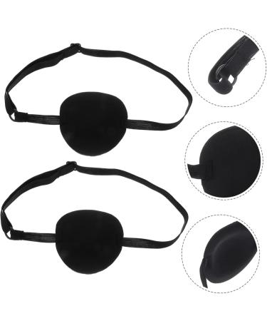 ORFOFE 10pcs Eye Patch Eye Cosplay Patch Adjustable Single Eye Covers Blindfolds for Adults Eye Mask - Buy Online on SooperMarket.com
