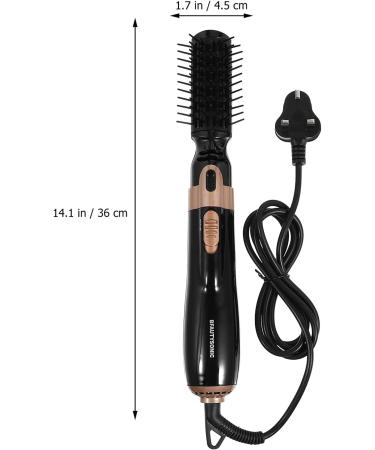 Baluue 1 Set Curling Iron Hair Curler Tool Durable Hair Curler Hair Styling Tools Heated Curlers Black Abs - Buy Online on SooperMarket.com