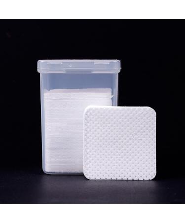 Nail Polish Remover Cotton Wipes UV Gel Nail Polish Remover Cotton Pad lint free wipes YIMART 200pcs Absorbent Soft Nail Pliosh Remover Wipes Lint Free Nail Wipes Eyelash Extension Glue Wipes