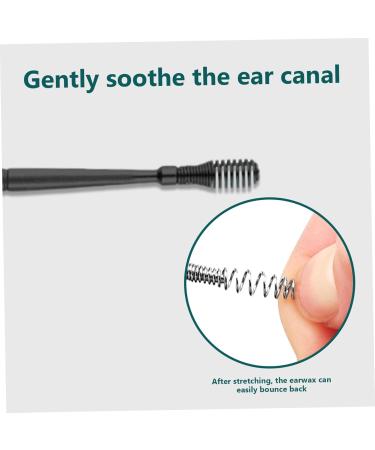 Ear Cleaning Kit Ear Wax Cleaner 6PCS Earwax Removal Kit with Storage Sleeve Painless Ear Picks Easy to Use Stainless Steel Ear Cleansing Tool Set for Relaxing Massaging Ears - Buy Online on SooperMarket.com