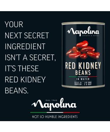Napolina Red Kidney Beans 400g - High Quality Beans for Cooking - Buy Online on SooperMarket.com