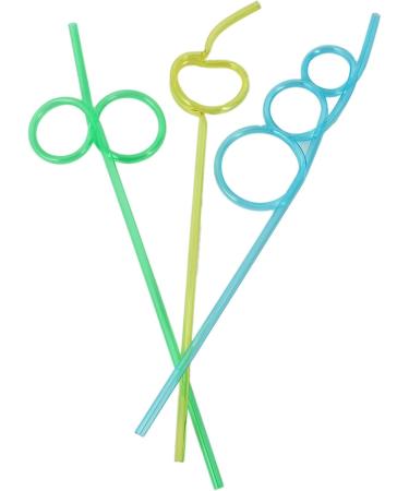 Ieegkit Children's Curly Party Straws Crazy Party Straw Curling Novel Straws for Party Bag fillings 36 Pieces - Buy Online on SooperMarket.com