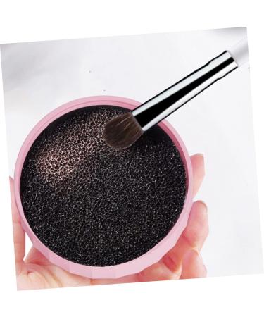 Beavorty 5pcs Makeup Brush Cleaning Box makeup brush cleaner machine makeup brush dry sponge makeup brush cleaner brush bowl brush cleaning mat carpet foldable Silica gel - Buy Online on SooperMarket.com