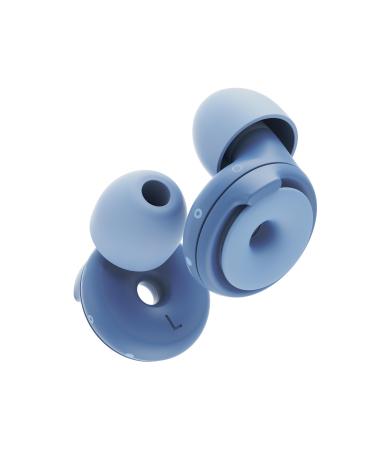 Loop Switch - noise -reducing earplugs with 3 modes |Adaptable passive hearing protection for concentration travel concerts conviviality sport & noise sensitivity |Reusable blue