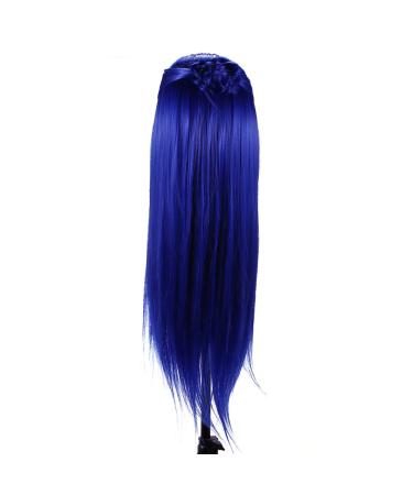 24-Inch Human Hair Training Head for Hairdressing - Realistic Cosmetic Doll Head (02#) - Perfect for Stylists & Students - Buy Online on SooperMarket.com