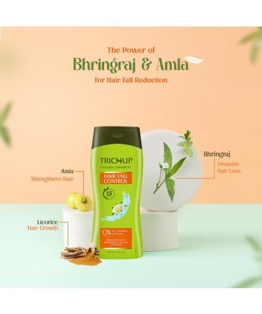 Hair Fall Control Herbal Shampoo - Pack of 2 (200ml x 2) | Best eCommerce for International Shipping - Buy Online on SooperMarket.com