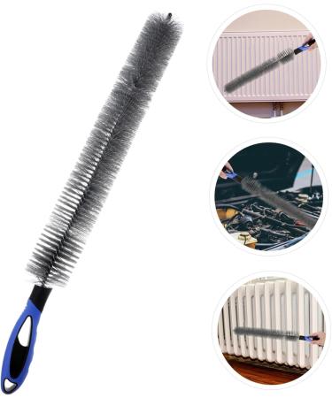 OSALADI Flexible Dryer Cleaner Vent Brush - Universal Lint Remover for Air Conditioner Refrigerator & Clothes - Efficient Dust Cleaning Tool in Black & Blue - Buy Online on SooperMarket.com