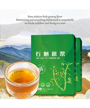 Dendrobium Puree Drink Dendrobium Extract Herbal Drops Dendrobium Puree Tea Drops Tonify Kidney and Qi Kidney Relieve Fatigue (1PC) - Buy Online on SooperMarket.com