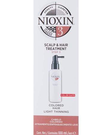 Nioxin System 3 Color Safe Treatment for Braids & Hair - 100 ml | International Shipping Available - Buy Online on SooperMarket.com