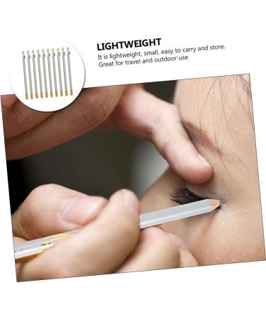 Healeved 10pcs Eyeliner Makeup Pencil Matte Lip Liner Eyebrow Pencils Gadgets Grey - Buy Online on SooperMarket.com
