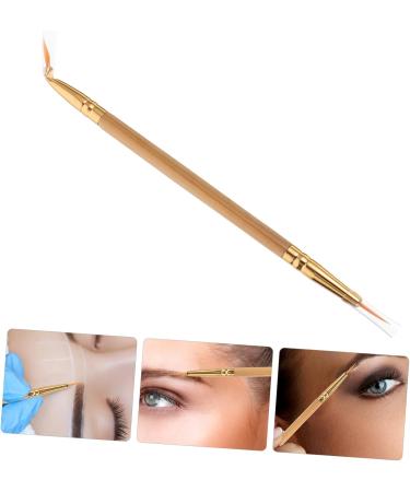 Baluue 1pcs Double Ended Eyeliner Brush Eyeliner Pencil Straight Bent Angled Brush Brush - Buy Online on SooperMarket.com