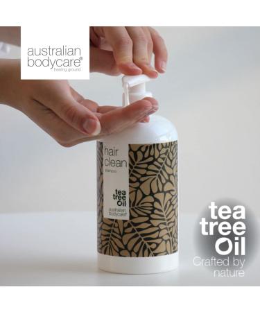 Buy 100% Vegan Anti-Dandruff Shampoo with Tea Tree Oil 500ml | Soothing Shampoo for Dry & Itchy Scalp | Ideal for Psoriasis Neurodermatitis & Scalp Pimples - Buy Online on SooperMarket.com