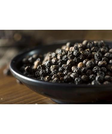 Thames Organic 250g Organic Whole Black Peppercorns - Non-GMO, Vegan, Additives and Preservatives-Free - Buy Online on SooperMarket.com