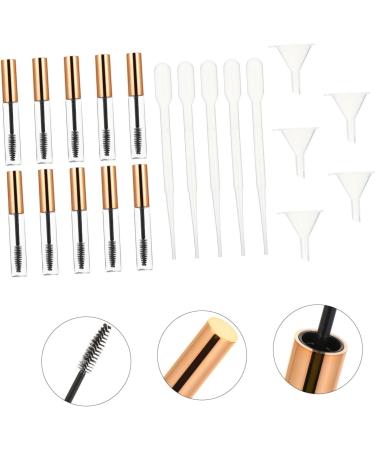 PLAFOPE 60 Pcs Mascara Empty Tube Empty Mascara Vial Refillable Eyeliner Tube Lash Cosmetics Funnel Plastic - Buy Online on SooperMarket.com