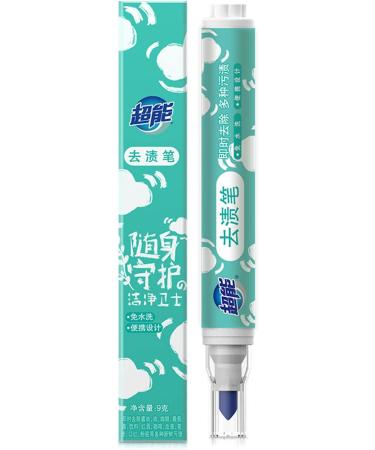 Portable Clothes Stain Removal Pen Cleaning Grease Stain Erase Scouring Decontamination Cleaner Stain-Eraser Non-wash Stain Remover Travel-Sized Cleaner Stain Pen - Buy Online on SooperMarket.com