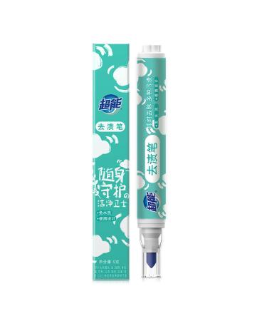 Portable Clothes Stain Removal Pen Cleaning Grease Stain Erase Scouring Decontamination Cleaner Stain-Eraser Non-wash Stain Remover Travel-Sized Cleaner Stain Pen