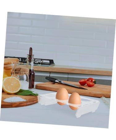 OFFSCH Acrylic Egg Holder 1 Set Food Tray Eggs Fridge Refrigerator Egg Storage Egg Holder Acrylic Household Egg Plate - Buy Online on SooperMarket.com