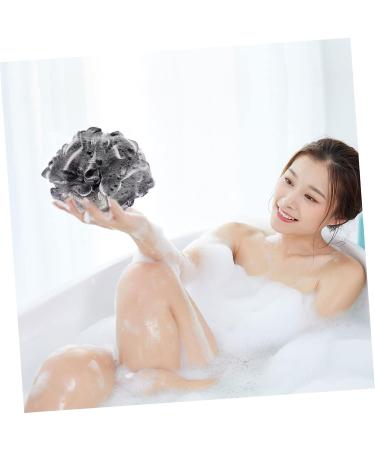 Buy NOLITOY 4pcs Bamboo Charcoal Bath Ball & Shower Puff Eco-friendly Loofah Sponge Scrubber for a Refreshing Bath Experience International Shipping Available - Buy Online on SooperMarket.com