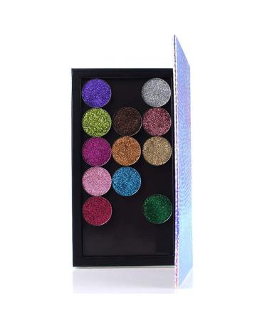 Buy Empty Eyeshadow Box | Magnetic Palette for DIY Makeup | Mermaid Design | 130g for Eyeshadow Blush & Foundation - Buy Online on SooperMarket.com