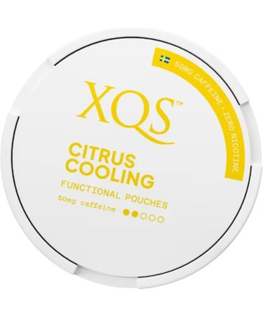 XQS Functional Pouches | 100mg/g Caffeine | Mixed Pack (3-PACK) | Citrus Cooling Tropical and Blueberry Mint - Tobacco Free and Nicotine Free Alternative. - Buy Online on SooperMarket.com