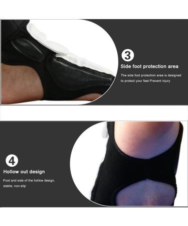 PassFeel Taekwondo Ankle Guards | Non-Slip Foot Protectors for Kickboxing & Boxing Training | Ankle Protection for Competitions - Buy Online on SooperMarket.com