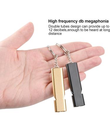 Colexy 3-Piece Trill Pipe Set | Metal Emergency Signal Pipe with Key Rings for Camping School and Outdoor Survival - Buy Online on SooperMarket.com