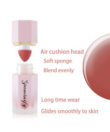 Paminify Soft Cream Liquid Blush - Lightweight Dewy Blush Stick, Peach Pink Shade, Moisturizing & Cruelty-Free - Buy Online on SooperMarket.com