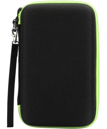 Shop QP2520/90/70 Nylon TPU Shaving Bag | Electric Shaver Storage Organizer for Men - Black Green - Buy Online on SooperMarket.com