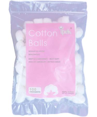 Cotton Balls - Reusable Makeup Remover Cotton Home Accessories Lightweight for Beauty & Personal Cares Baby Cares Nail Polish Remover Makeup Cleaning Serut 1. About 100 Grains (About 0.5 Grams) - Buy Online on SooperMarket.com