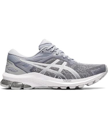 ASICS Women's GT-1000 10 Running Shoes - Piedmont Grey/Pure Silver - Buy Online on SooperMarket.com