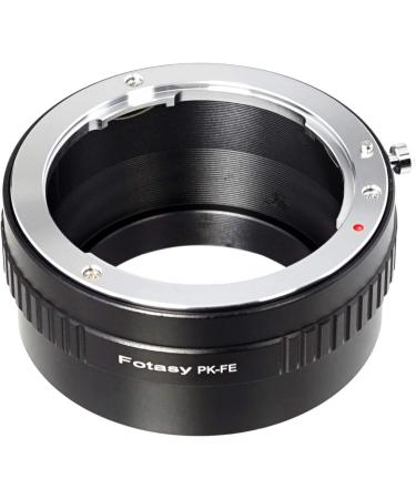Fotasy PK Lens to E Mount Adapter - Compatible with Sony Alpha Series Cameras - Buy Online on SooperMarket.com