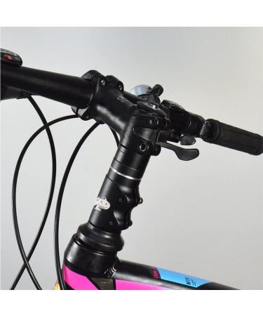 LITEONE Bike Stem Riser Extender - Aluminium Alloy, Adjustable, Black - for Mountain, Road, MTB, BMX, Fixie - Buy Online on SooperMarket.com