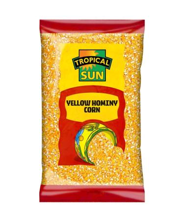 2 x Tropical Sun Yellow Hominy Corn 20 x 500g