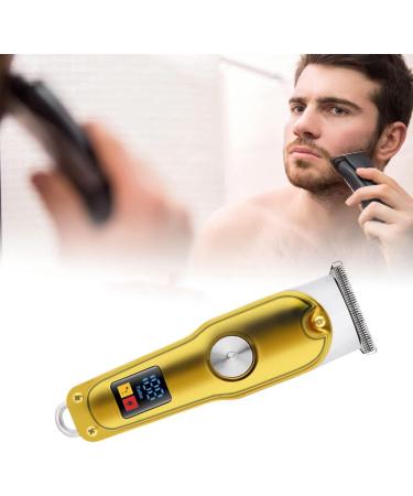 Hair Clipper Cordless Barber Grooming Sets Rechargeable Hair Clipper with Guide Combs Gold Metal Incisive Lightweight Electric Hair Trimmer for Home Use 500mAh - Buy Online on SooperMarket.com