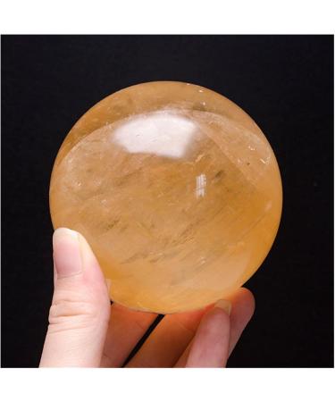 Natural Crystal Rough Natural Sphere 1pc Natural Gemstone Sphere Orange Yellow Calcite Stone Balls for Home Decoration for Decoration Gift Decoration feng Shui. 1pc 80-95mm - Buy Online on SooperMarket.com