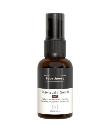 facetheory Regenacalm S1 Pro - Vitamin C Serum Target Fine Lines and Acne Scars Pro Retinol Serum (3%) Vegan and Cruelty-Free Made in the UK | Unscented | 30 ml S1-Pro