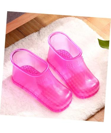HAPINARY 1 Pair Foot Bath Shoes Foot Soaking Boots Foot Soak Shoes Foot Bath Container Foot Soaking Bath Shoes Foot Bath Bucket Foot Soak Bucket Boots Foot Soaking Shoes Foot Bath Boots 26.3x11cm Rosy - Buy Online on SooperMarket.com