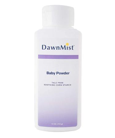 Dukal Baby Powder. 14 oz Organic Corn Starch Baby Powder. Talcum Free Baby Powder. Delicate Baby Powder. Prevents Diaper Rash and Absorbs Moisture. Aloe and Vitamin E. Hypoallergenic. 14 Ounce (Pack of 1)