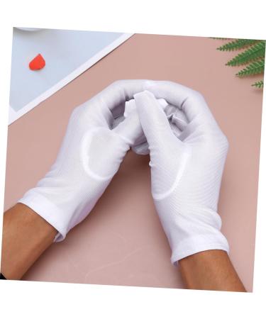 10 Pairs Womens Glives Protective Working Work Sun Guantes para De Mujer Industrial Miss White Elastic - Buy Online on SooperMarket.com