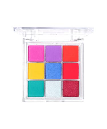 Ruby Kisses Eyeshadow Palette - Highly Pigmented 9 Shades Matte Shimmer Metallic Eye Makeup (Candy Pop) - Buy Online on SooperMarket.com