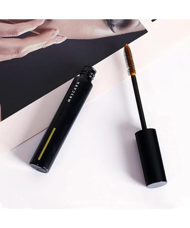 Joyeee Coloured Mascara Waterproof Brown Mascara Voluminous 4pcs 4D Silk Fiber False Lash Effect Tubing Mascara Eyelash Comb Volume Length Long Lasting Smudge Proof Lashes Make Up for Women Girl #043 - Buy Online on SooperMarket.com