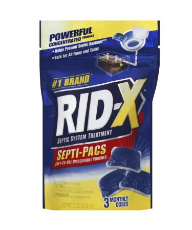 Rid-X Septi-Pacs 3ct
