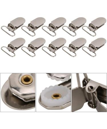 20PCS Schnuller Clips - Metal Schnuller Covers & Decorative Clip Accessories for Dummy & Toys | Handicrafts Project - Buy Online on SooperMarket.com