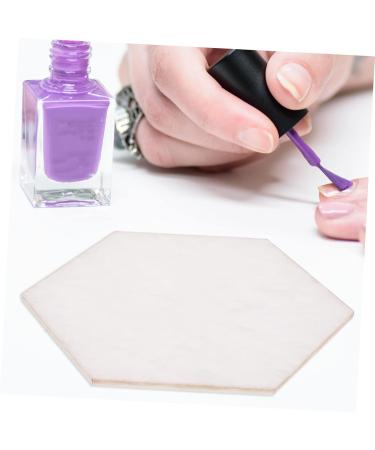 2pcs Resin Nail Display Palette - Manicure Mixing Tray for Nail Art | Colorful Nail Salon Props - Buy Online on SooperMarket.com