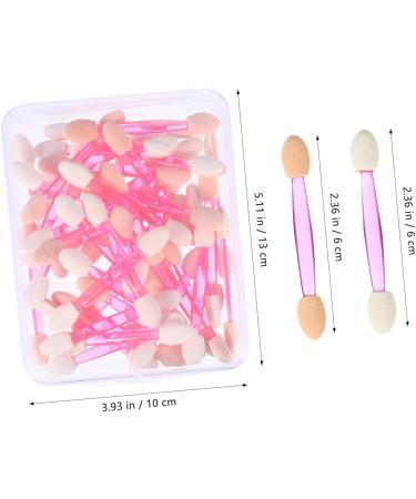 MAGICLULU 100pcs Double Ended Eyeshadow Brush Makeup Brush Double Head - Buy Online on SooperMarket.com