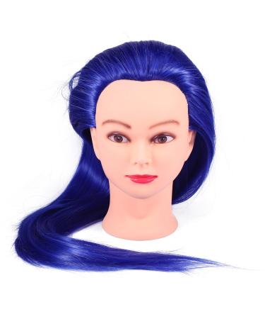 24-Inch Human Hair Training Head for Hairdressing - Realistic Cosmetic Doll Head (02#) - Perfect for Stylists & Students - Buy Online on SooperMarket.com