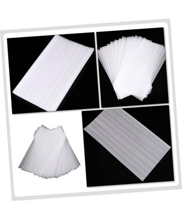 Angoily 50 Sheets Pearl Cotton Highlighter Professional Hair Dye Board Highlight Foils for Hair Highlight Hair Dye Kit Hair Caring Tool Hair Coloring Dye Paper Foam Palette Major White 40x13cm White - Buy Online on SooperMarket.com