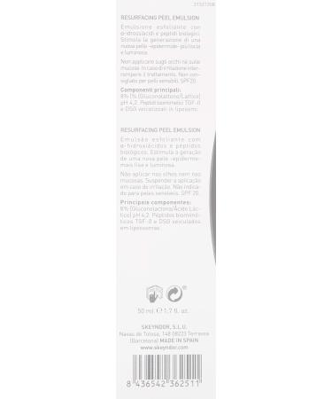 Skeyndor Derma Peel Pro Resurfacing Peel Emulsion 50 ml - Exfoliate & Renew Skin | Buy Internationally Online - Buy Online on SooperMarket.com