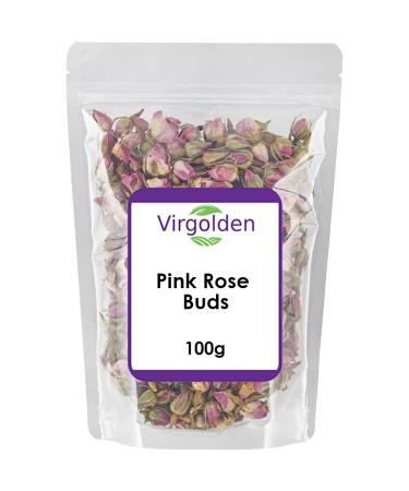 Dried Pink Rose Buds 100g