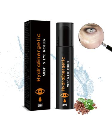 Tongyend Hydra energetic Men Eye Cream Roller caffeine eye cream Under Eye Roller for Dark Circles Lines&Puffiness Eye Bags Remover Anti Age - instant eye tightener - Hydrating Relax Eyes Fatigue